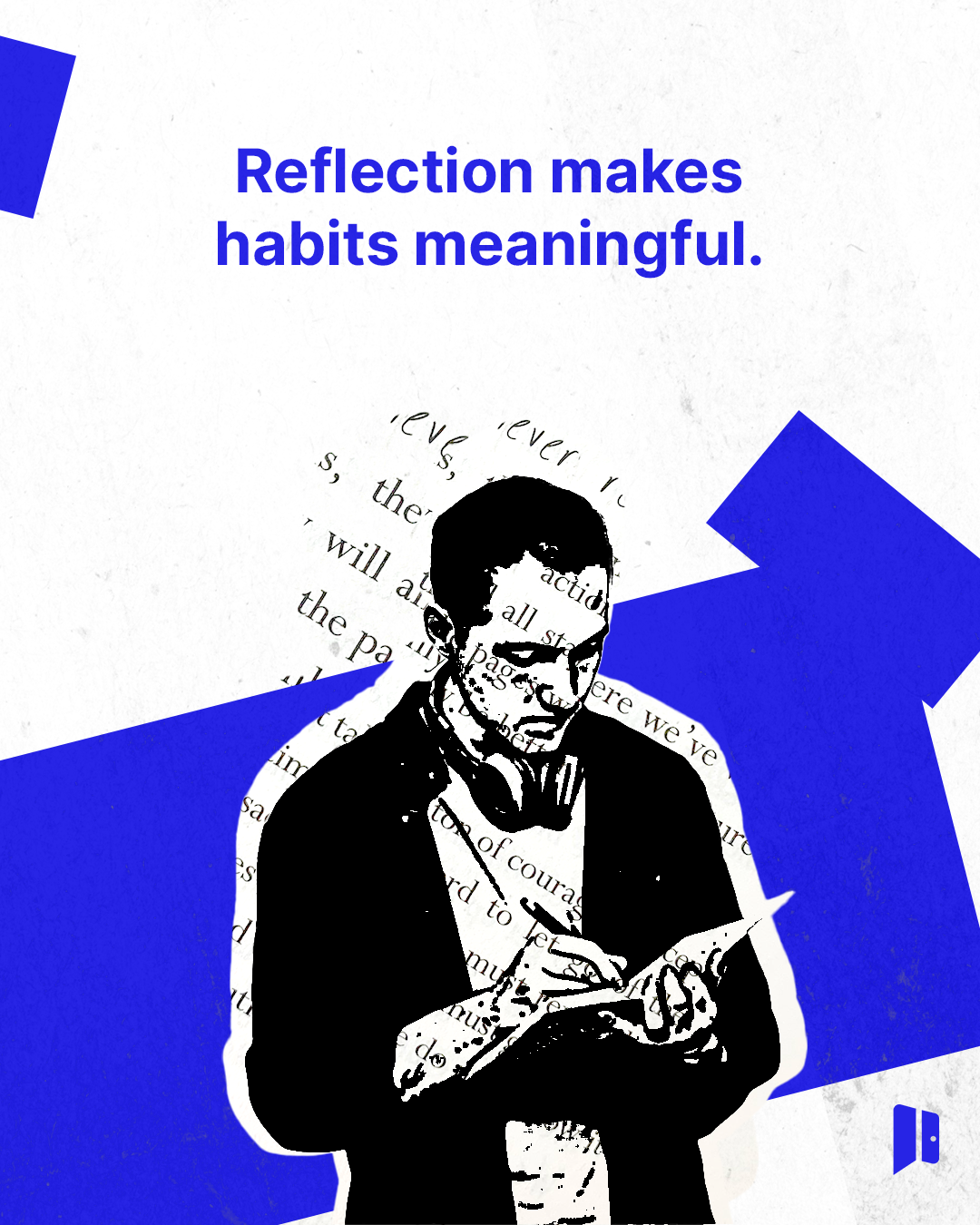 Shadoor campaign — reflection makes habits meaningful
